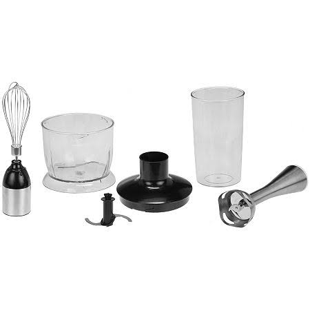 White Combi Mixer with Mixing Cup, Chopper & Whisk E215