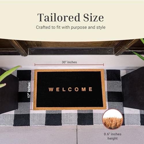 Coir Doormat with Non-Slip Backing V80512