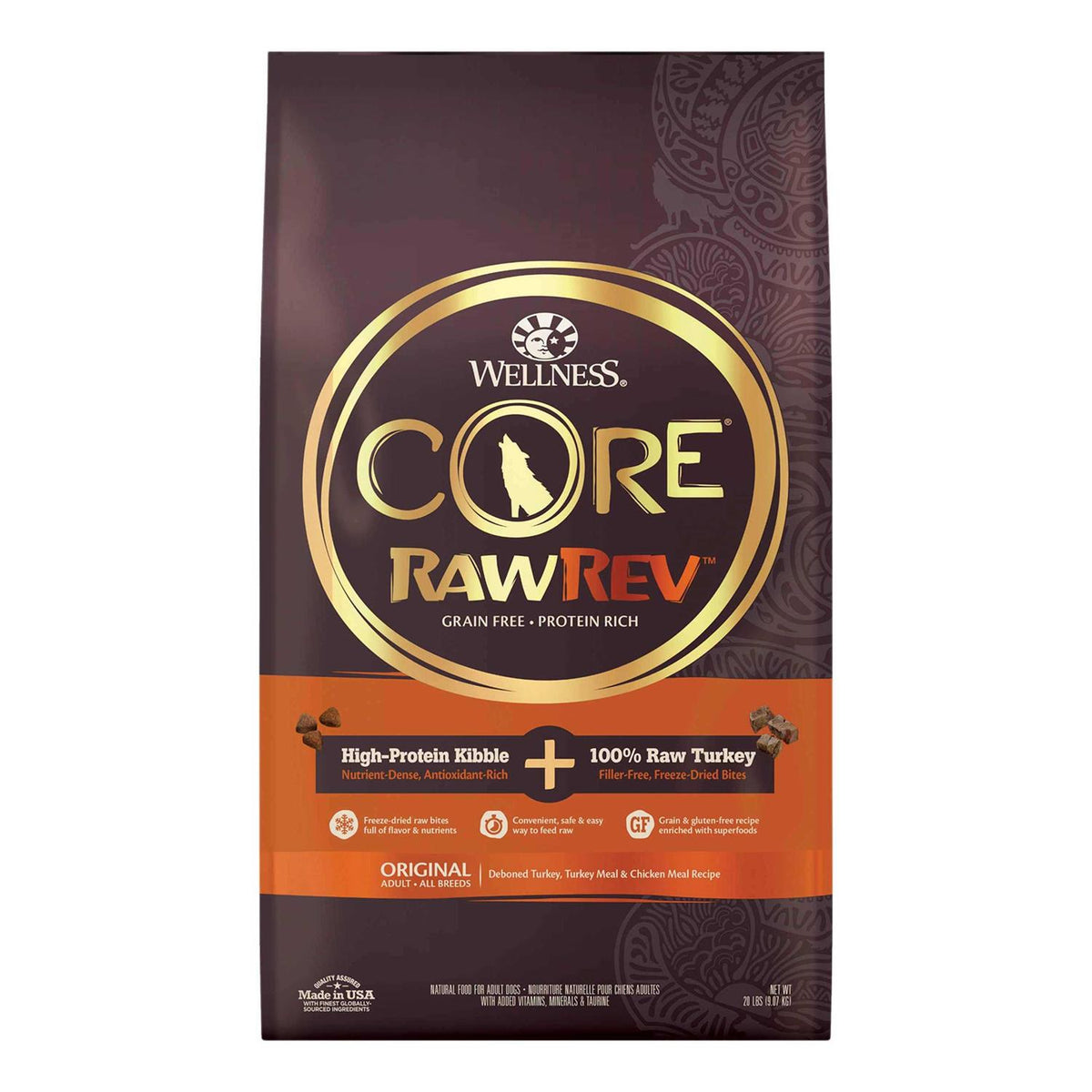 Grain Free Chicken with Freeze Dried Turkey Dry Dog Food Q1690
