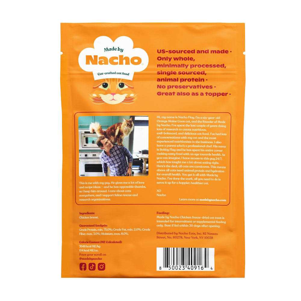 Chicken Breast Freeze Dried Cat Treats O31122