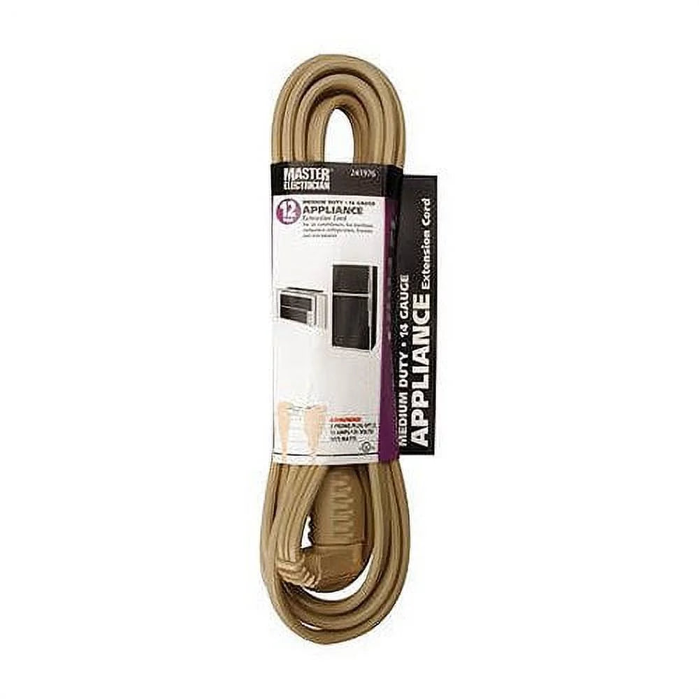 12 ft. Beige Air Conditioner Cord F1183
