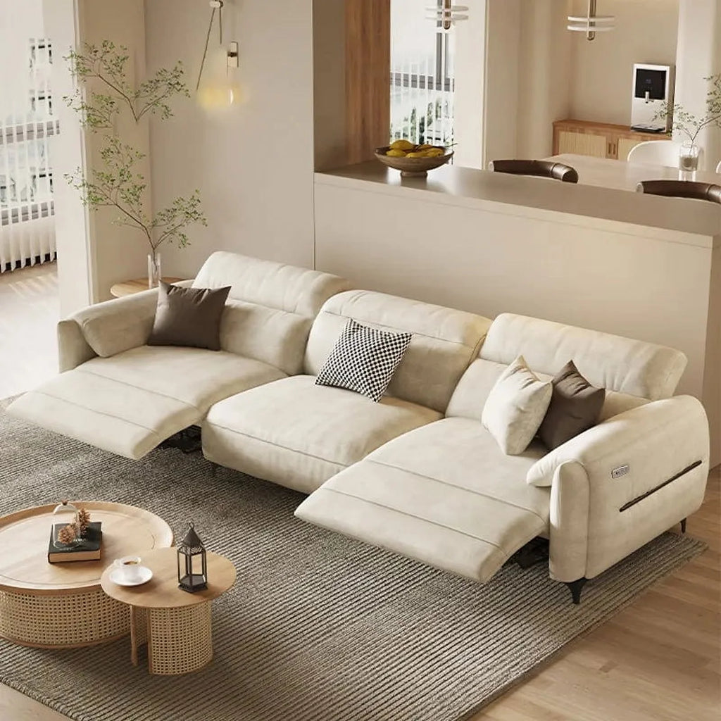 White Accent Sofa Set J844