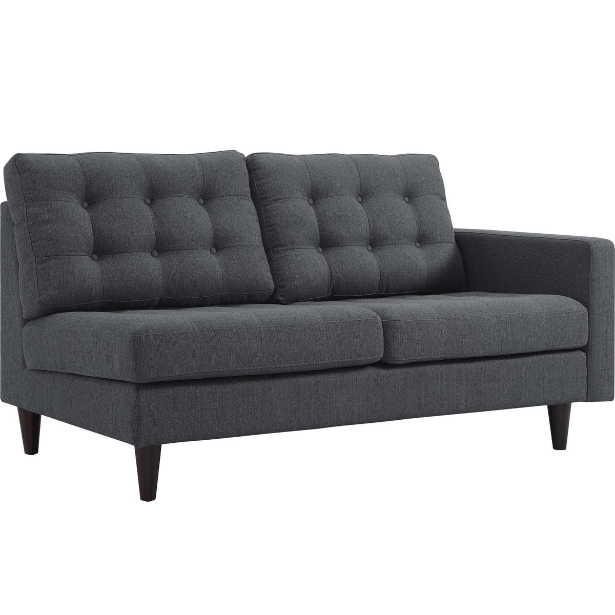 Grey Fabric Sectional Sofa S8175