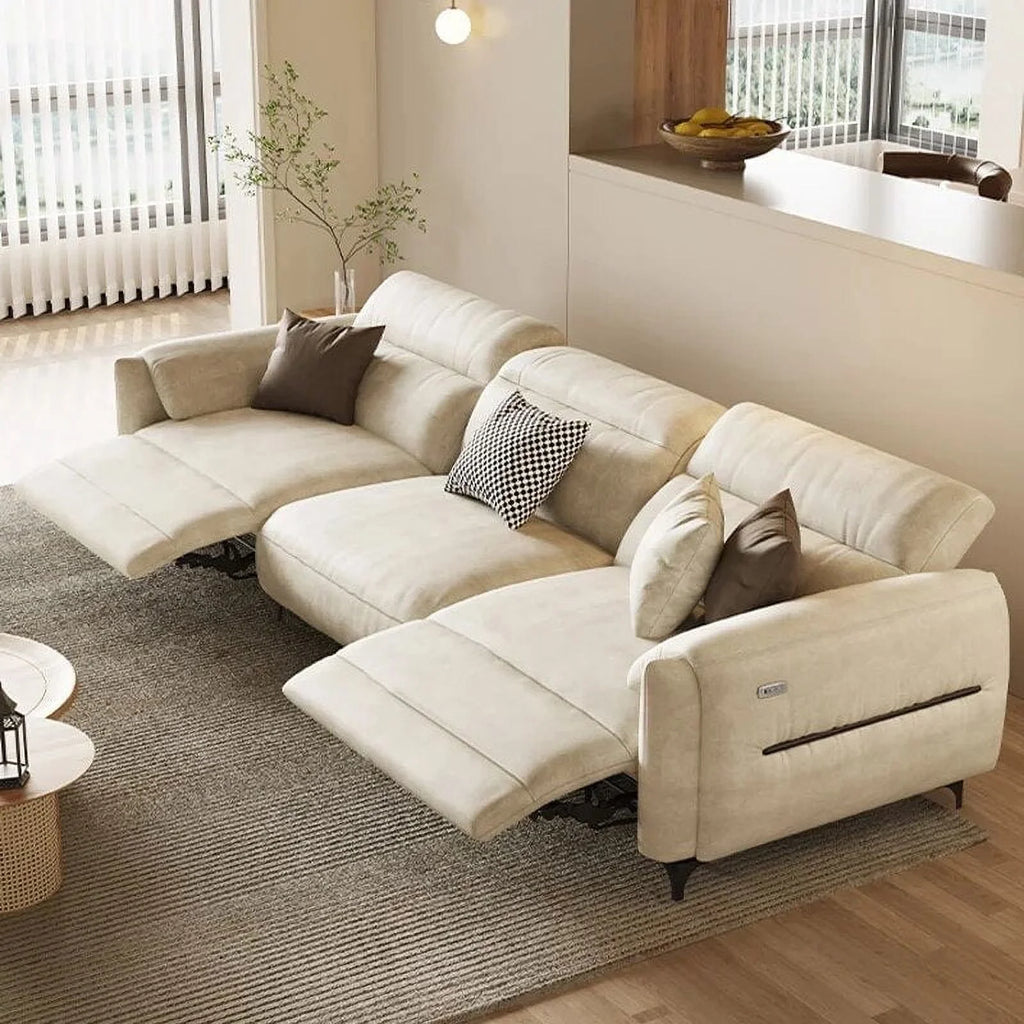 White Accent Sofa Set J844