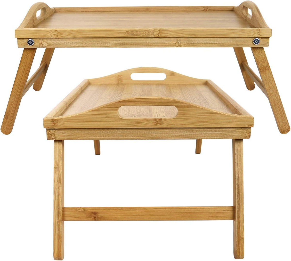 Bamboo Breakfast Tray Folding Legs with Handles D14130