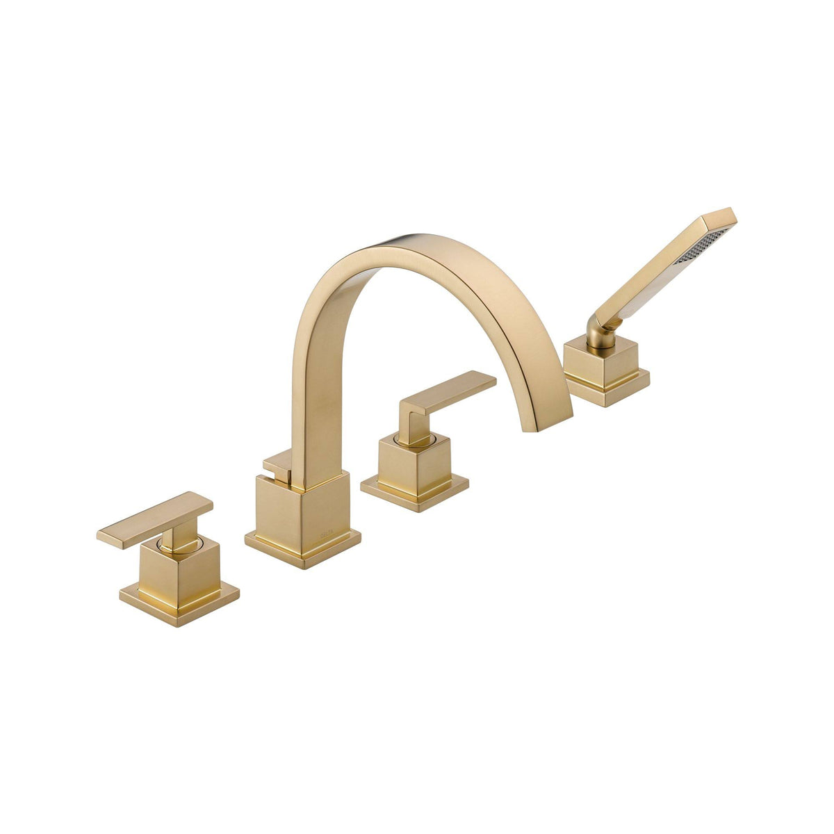 Roman Tub Trim with Hand Shower Stainless N955