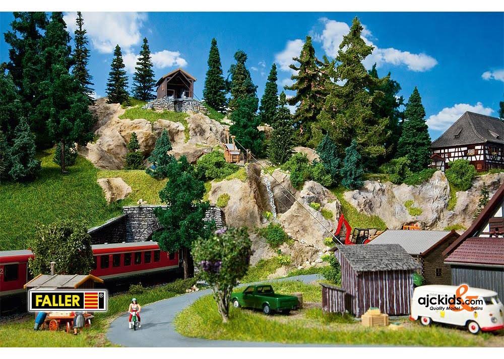 Cable-Way with Drive HO Scale Building Kit O9210