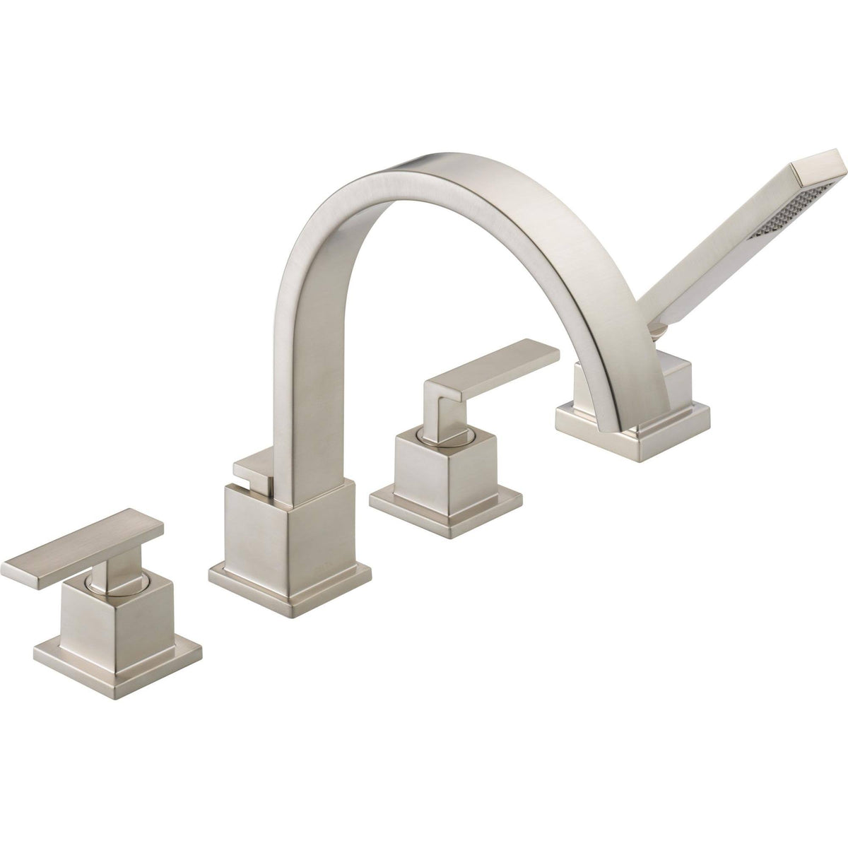 Roman Tub Trim with Hand Shower Stainless N955