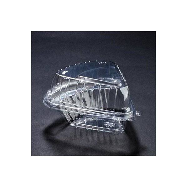 Clear Hinged Pie Wedge Container Case of 250 B533