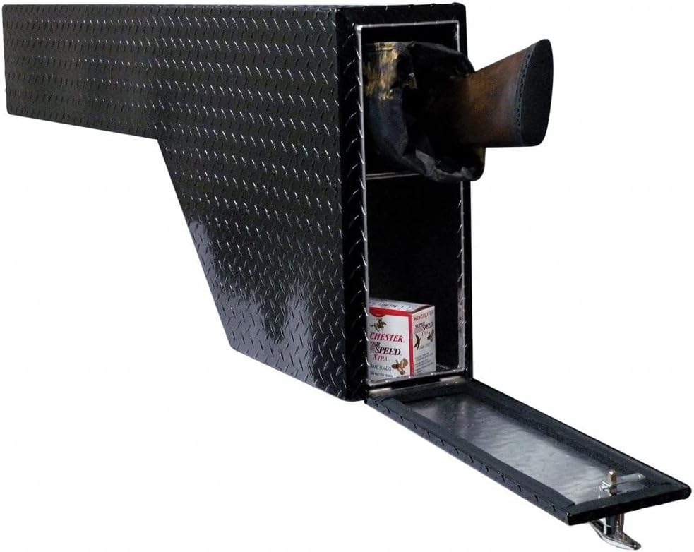 Black Aluminum Specialty Storage Box F8959