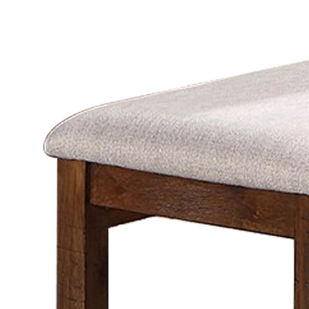 48 Inch Fabric Upholstered Dining Bench B43729