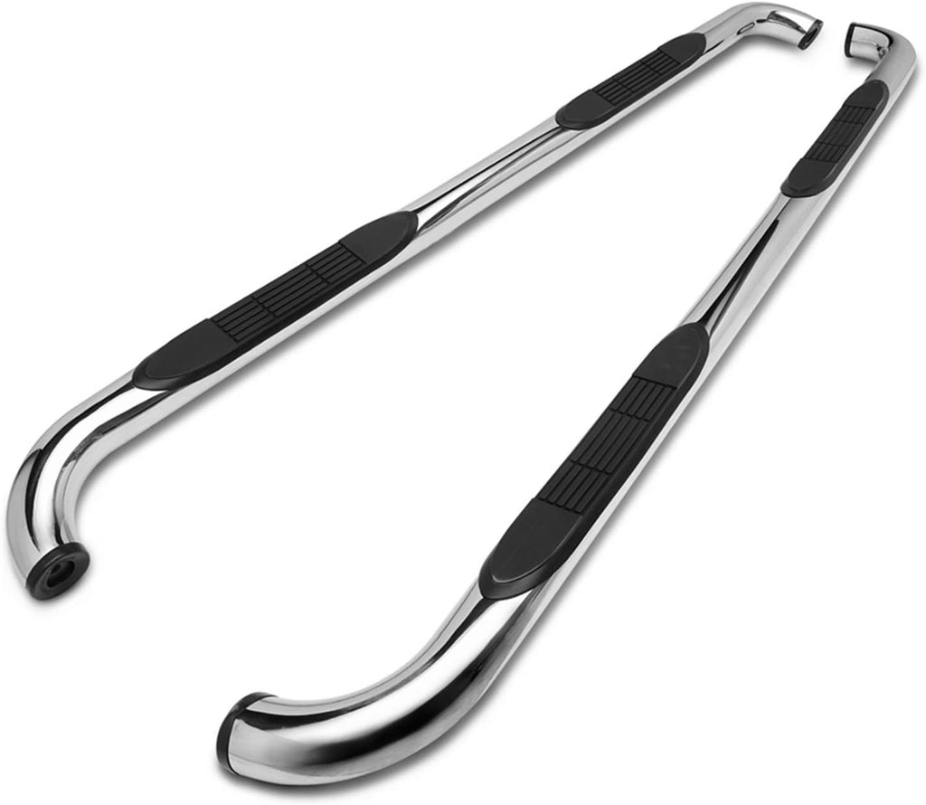 Black 2pcs Side Steps Nerf Bars Running Boards D274