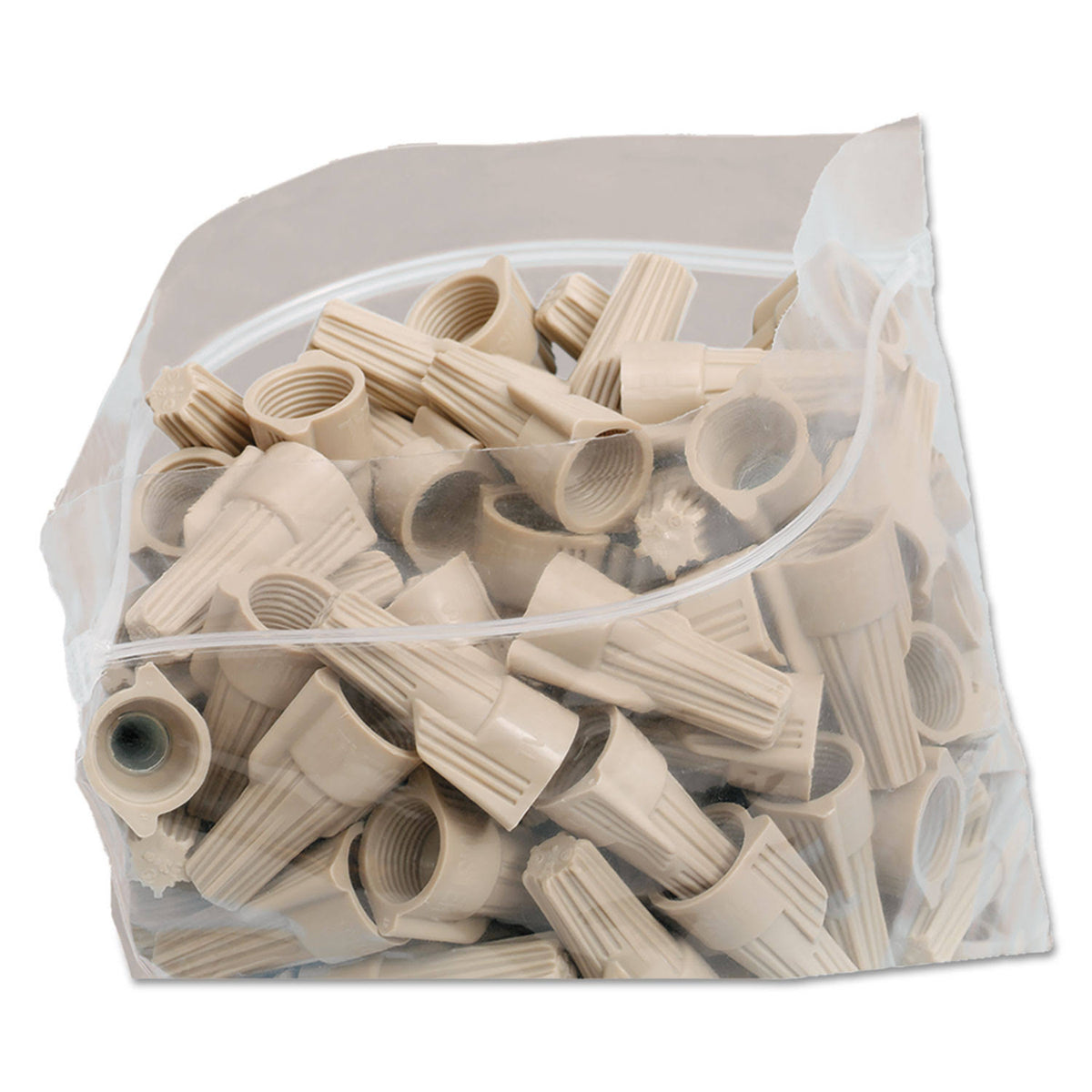 Clear 6 x 6 Zipper Seal Closure Bags, 1000/Carton K409