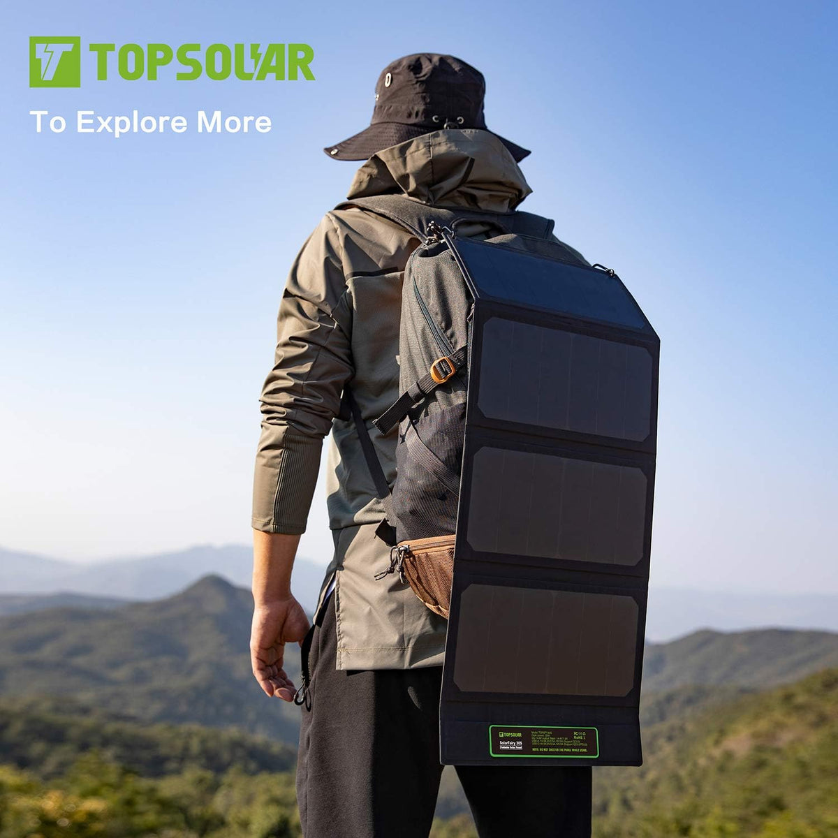 Foldable Solar Panel 30W Portable Battery Charger Kit P370