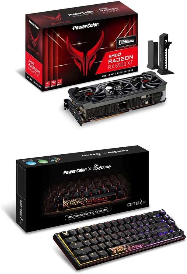 Red Devil AMD Radeon RX 6900XT Ultimate RGB Mechanical Keyboard C135306