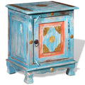 Blue Solid Mango Wood Nightstand M94077