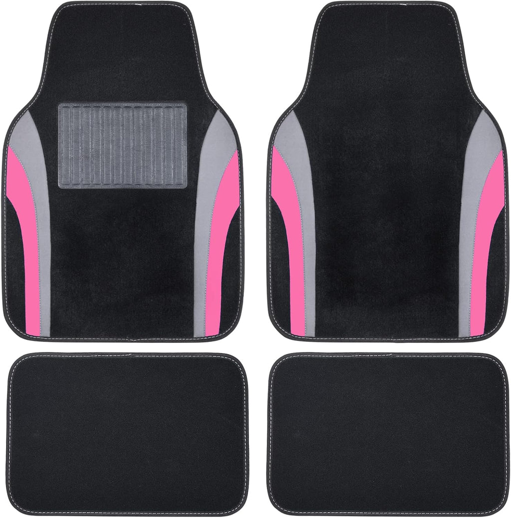 Colorful Universal Fit Car Floor Mats Set of 4 U373655