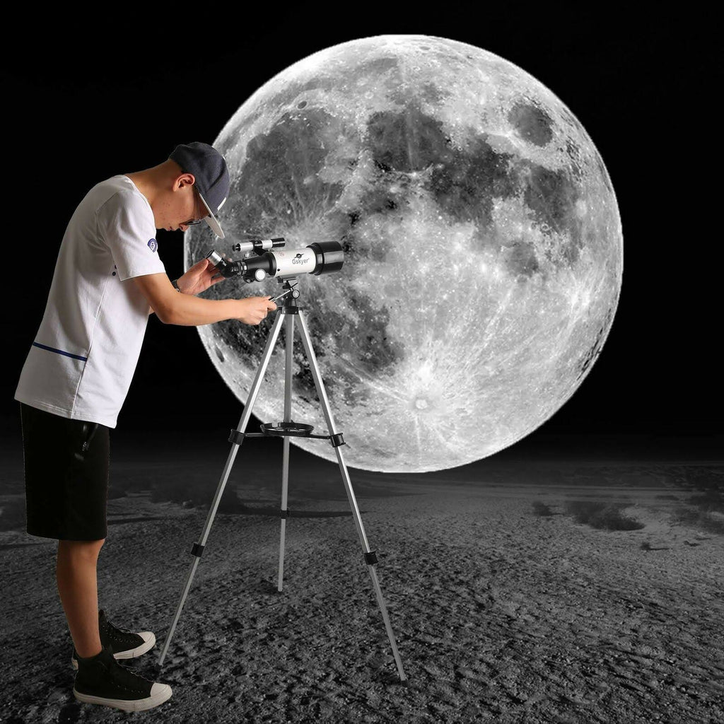 70mm Aperture 400mm AZ Mount Refractor Telescope Z585648