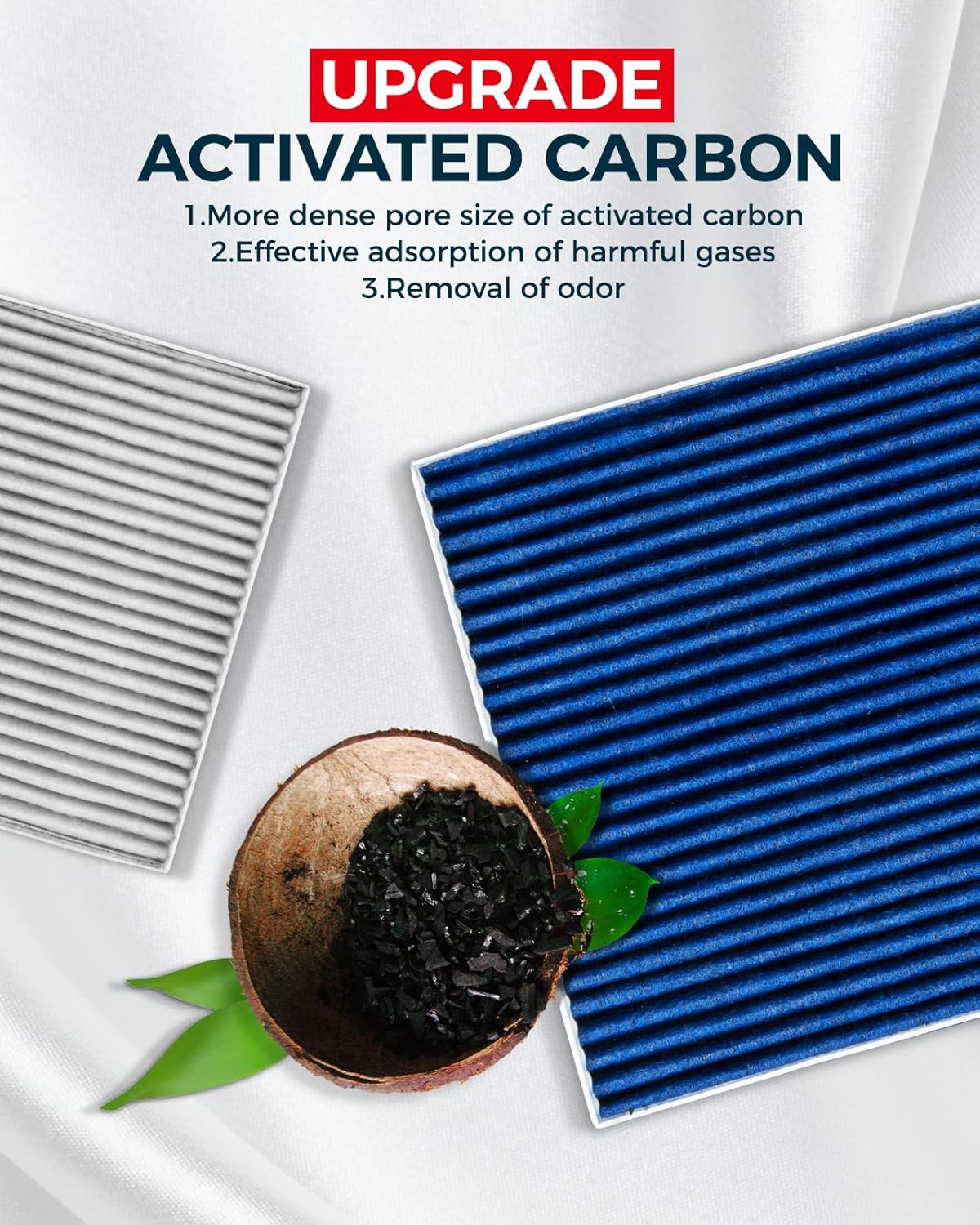Cabin Air Filter with Activated Carbon H63801