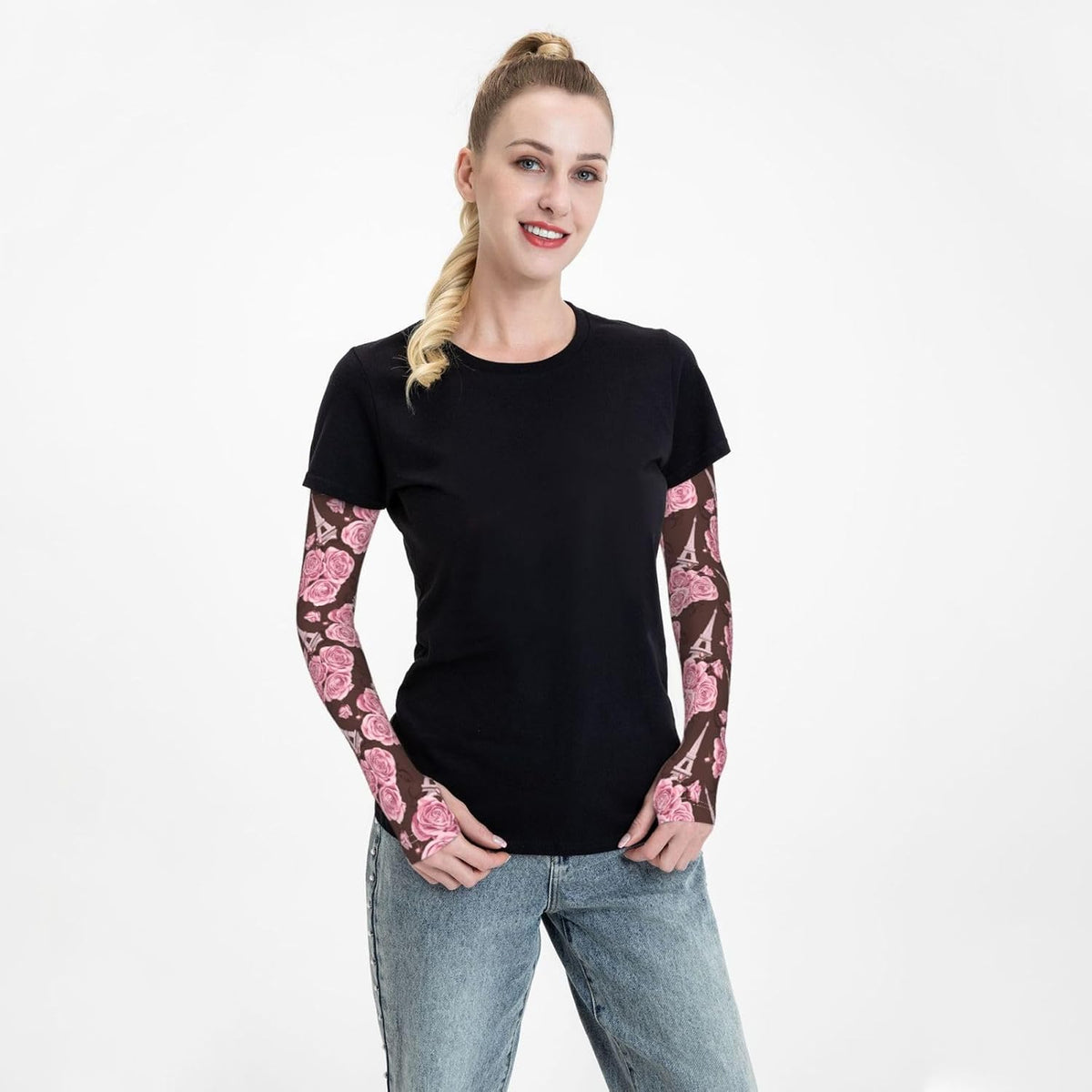 Cooling Arm Sleeves with Uv Protection F59389