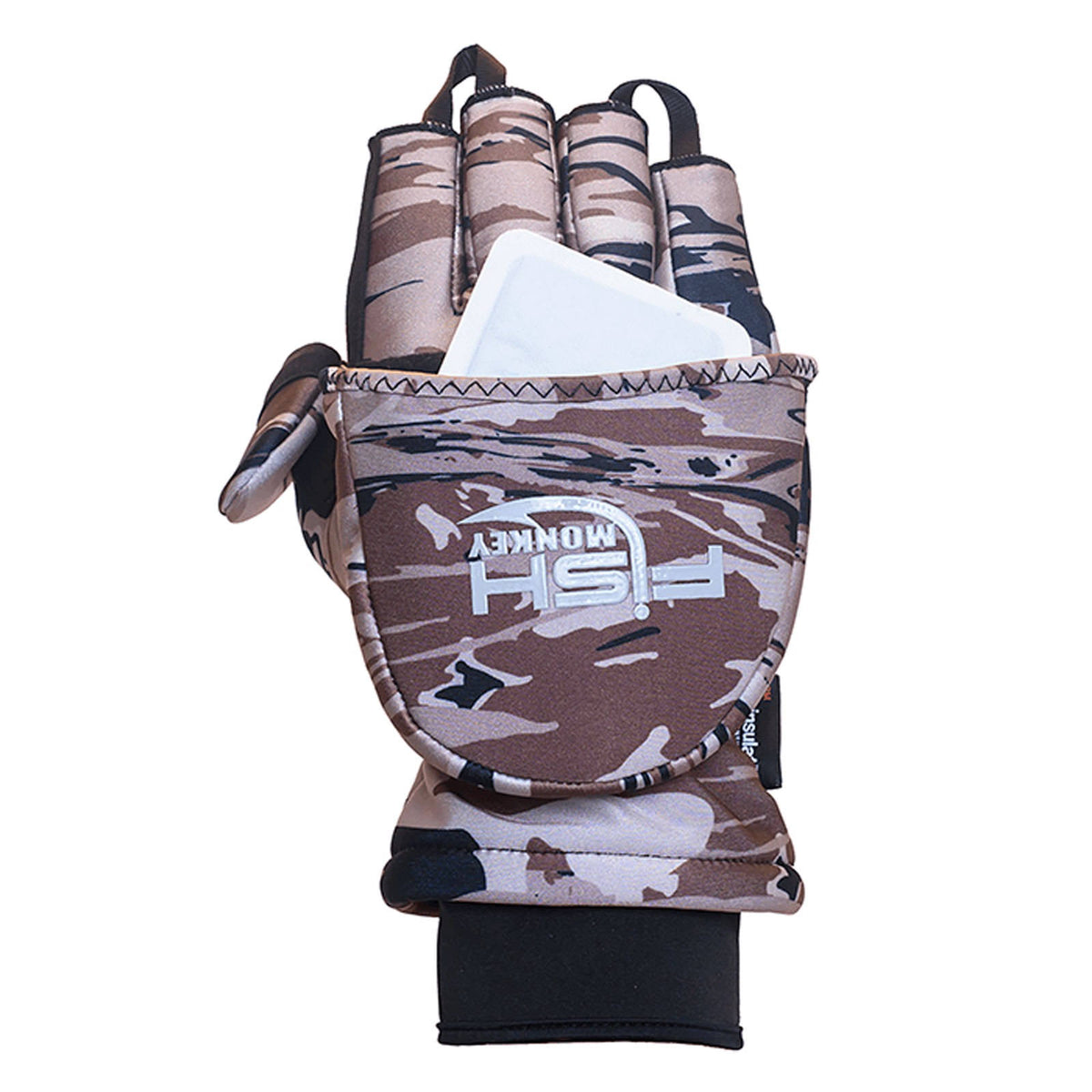 Insulated Camo Fishing Gloves Q157039