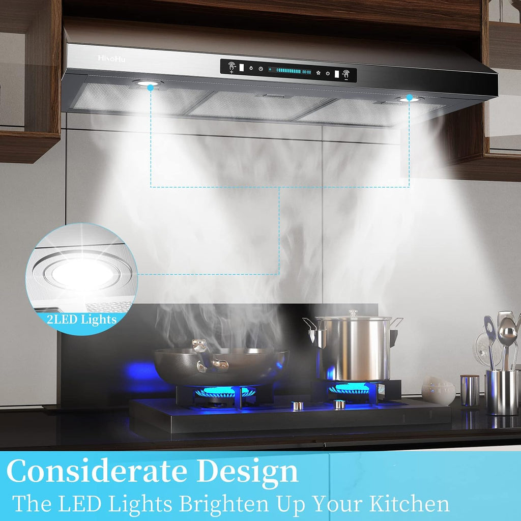 36 Inch Stainless Steel Under Cabinet Range Hood K9052