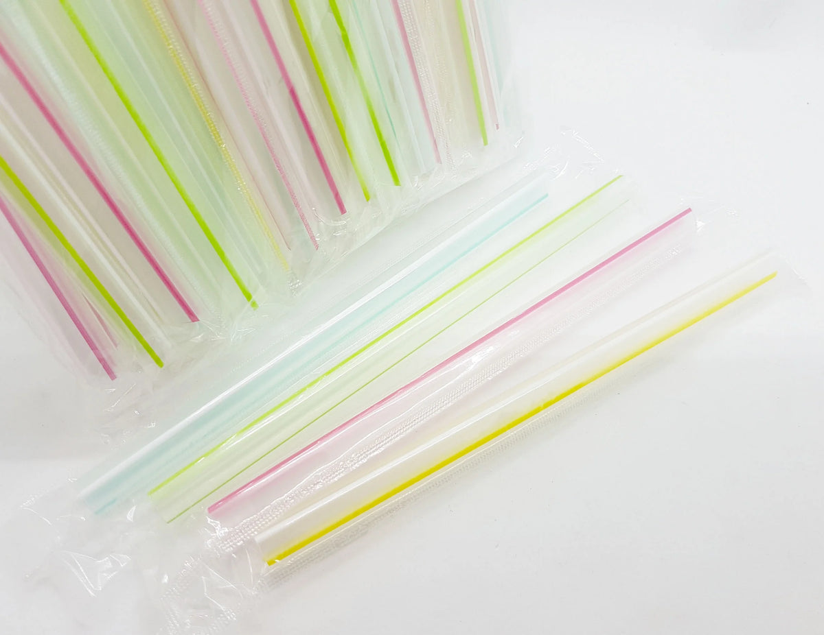 Milk Tea Bubble Tea Kit with Black Boba Tapioca Pearl and 10 Straws K897349
