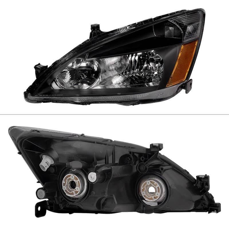 Amber Crystal Headlights for Honda Accord R3512