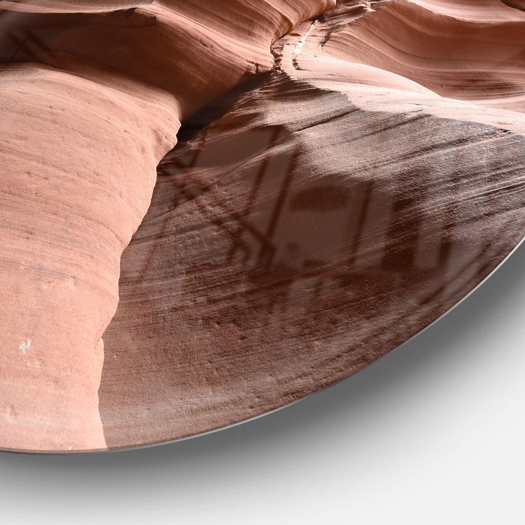Metal Print of Dark Upper Antelope Canyon X153007