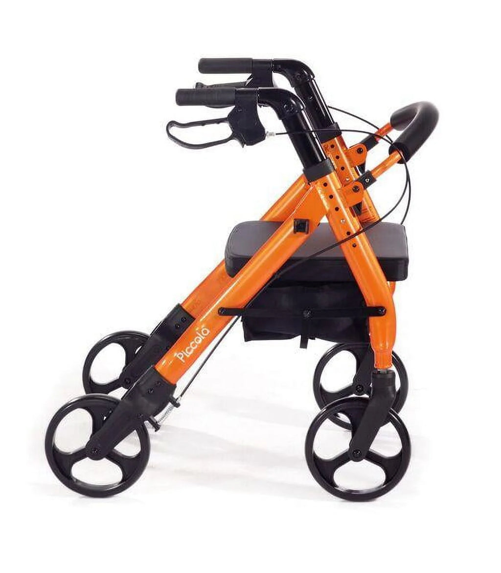 Heavy Duty Rollator Walker with 15 Wide Seat M75358