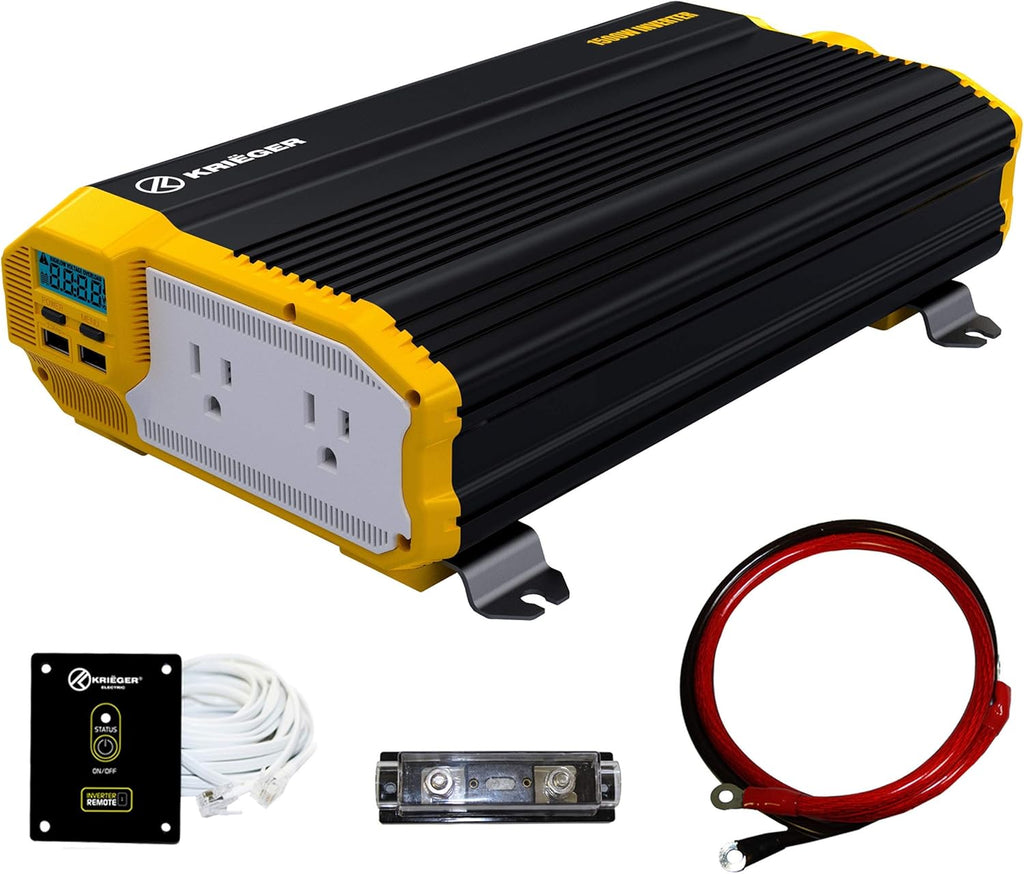 3000 Watts 12V to 110V Modified Sine Wave Power Inverter D154250
