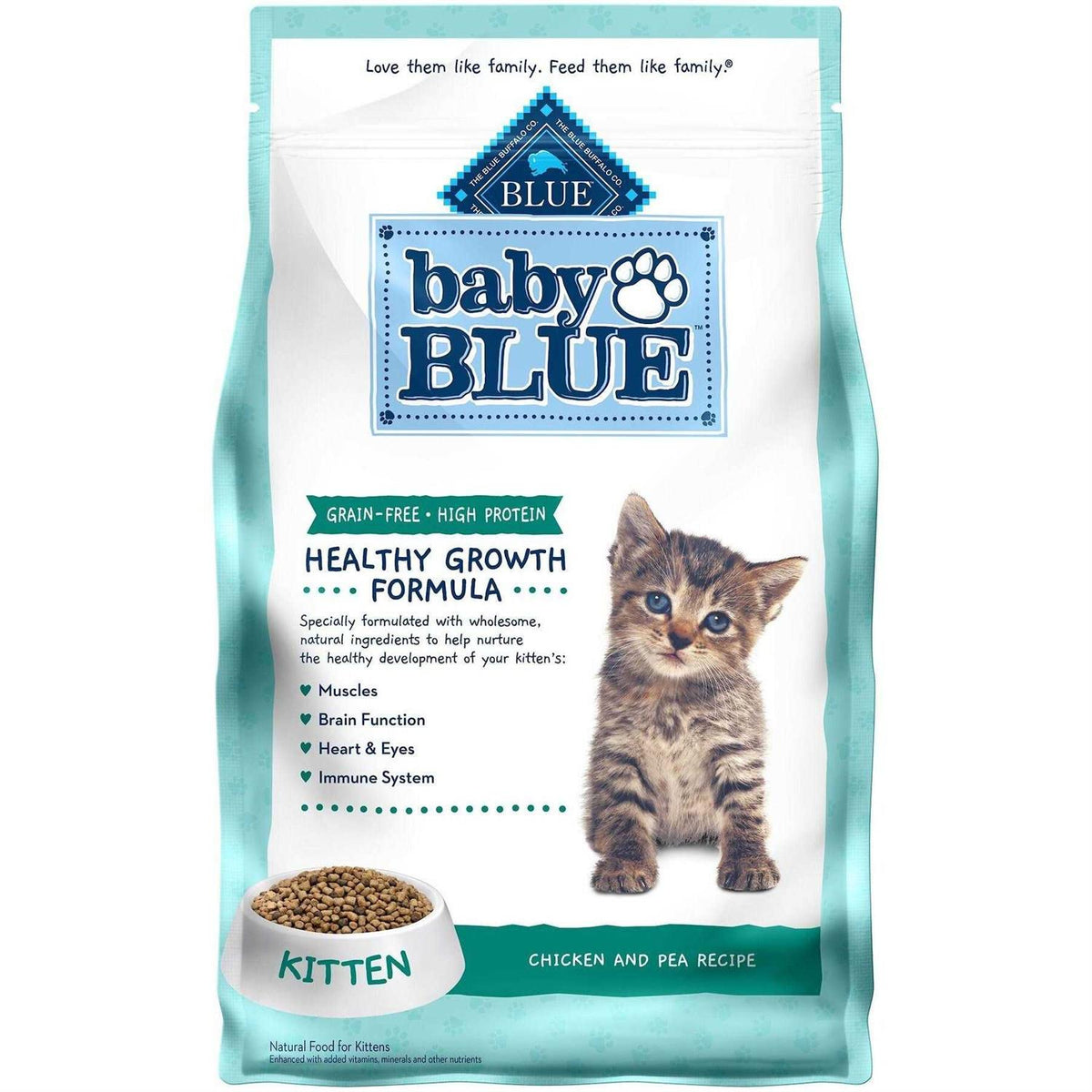 High Protein Natural Dry Kitten Food C423