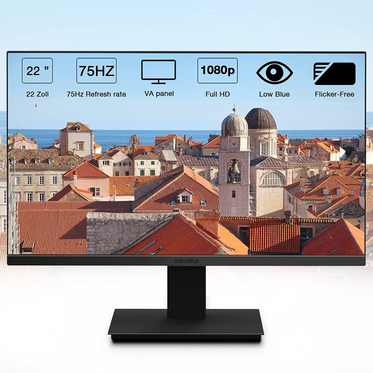 22 inch FHD 1080P 75hz VA LED Monitor G9390