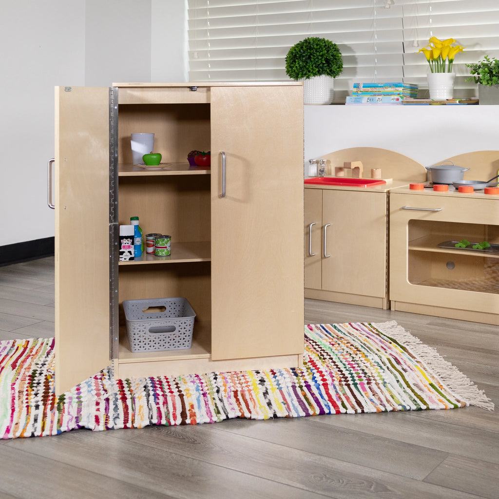 Children's Wooden Kitchen Refrigerator F557774