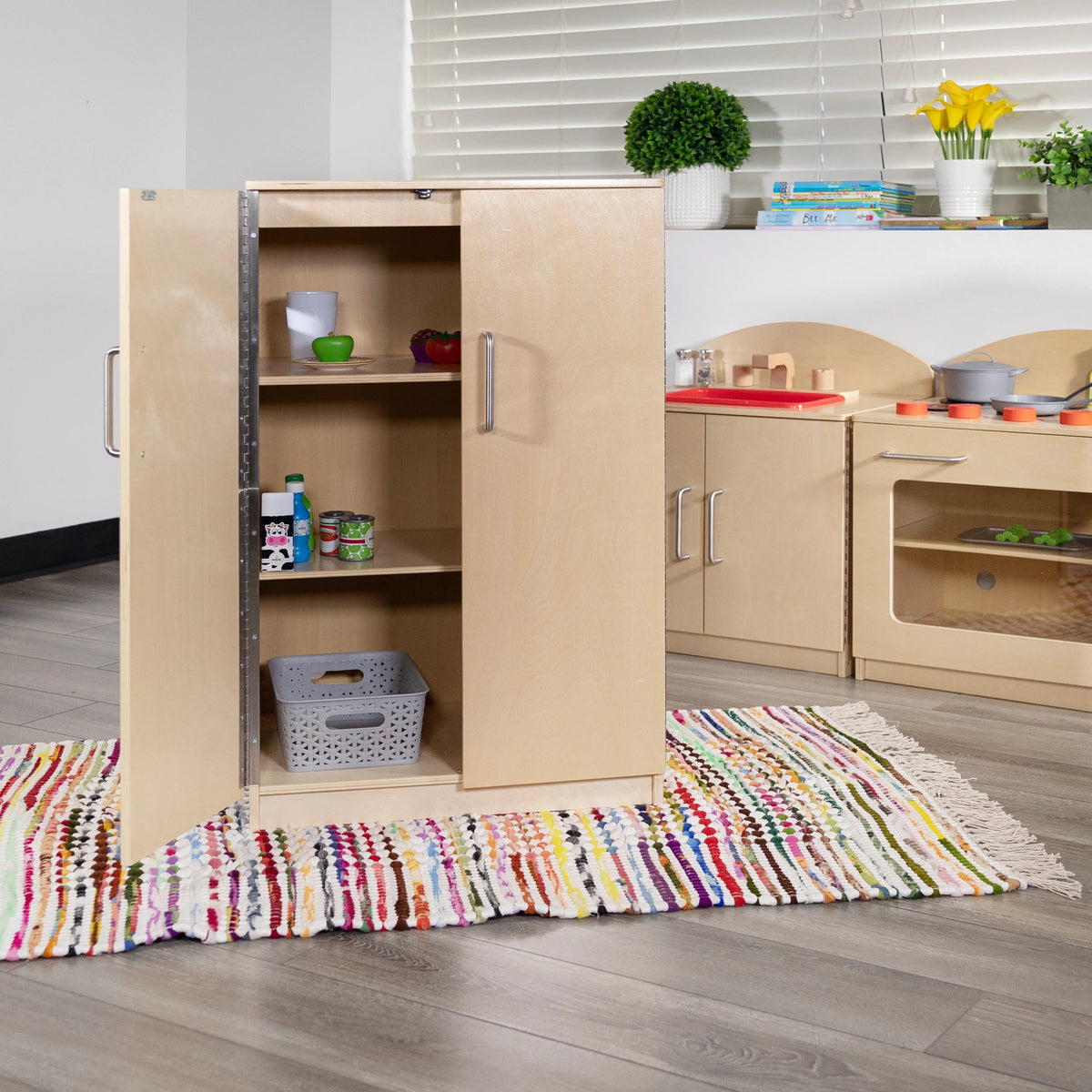 Children's Wooden Kitchen Refrigerator F557774
