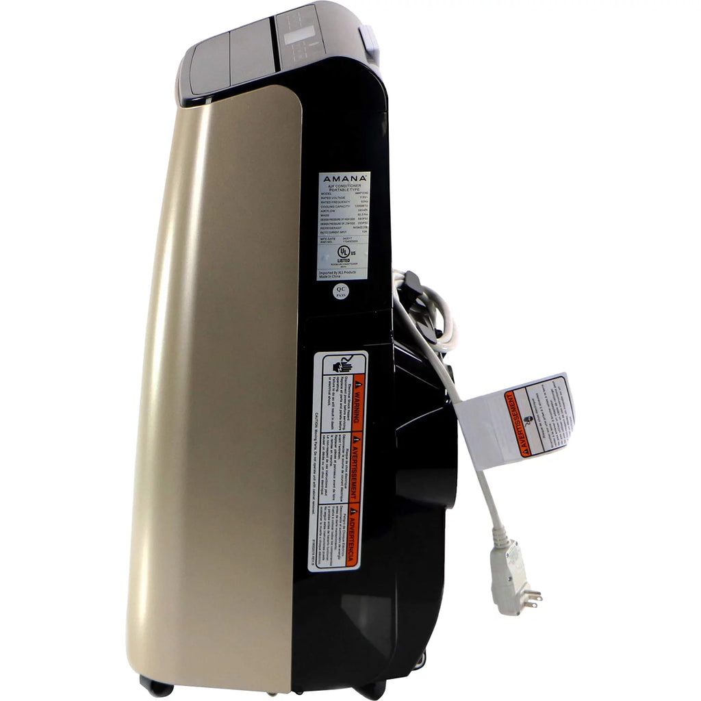 10000 BTU Portable Air Conditioner with Remote Control in White/Black M18583