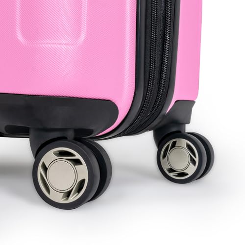 Navy Blue 20-Inch Expandable Hardside Spinner Suitcase Y2640