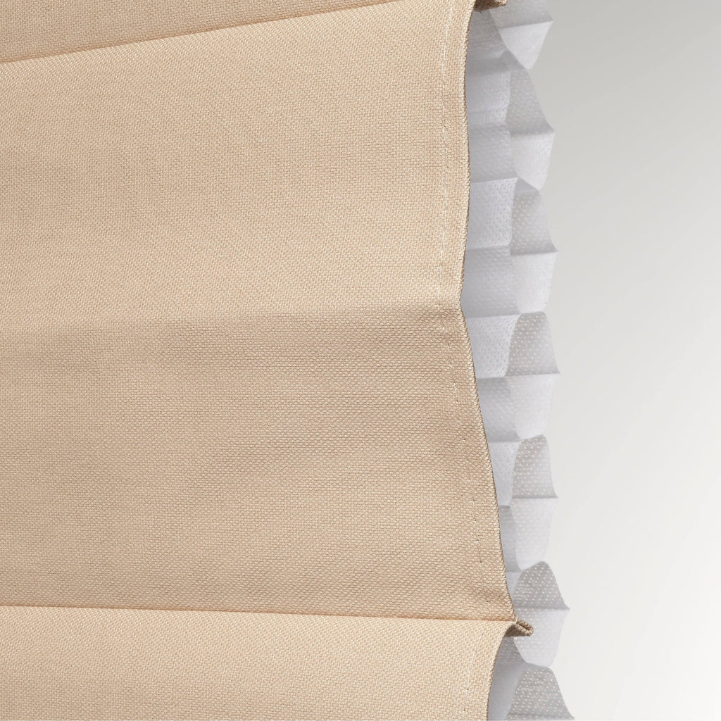 Khaki Insulating Cordless Roman Shade 51 x 72 Q529