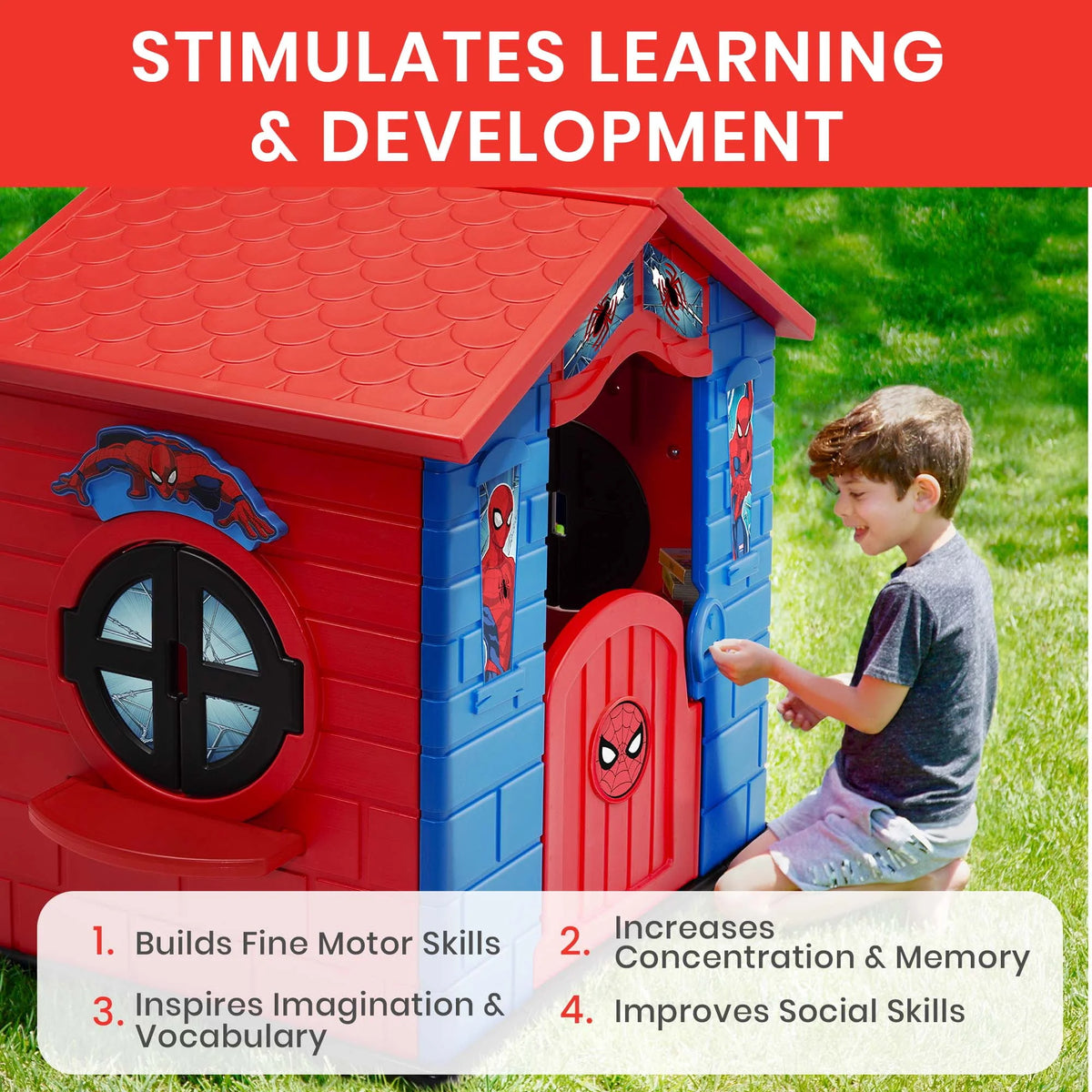 Plastic Indoor/Outdoor Playhouse G9514
