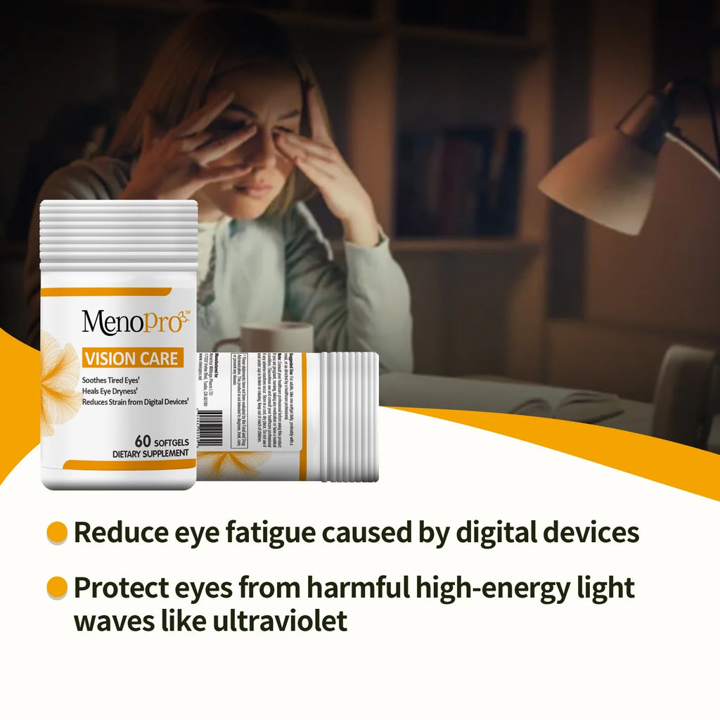 Vision Care Softgels, Lutein, Zeaxanthin, Astaxantin, Hyaluronic Acid, Omega 3, Zinc, Copper, Vitamin C, Vitamin E, 60 ct C7424