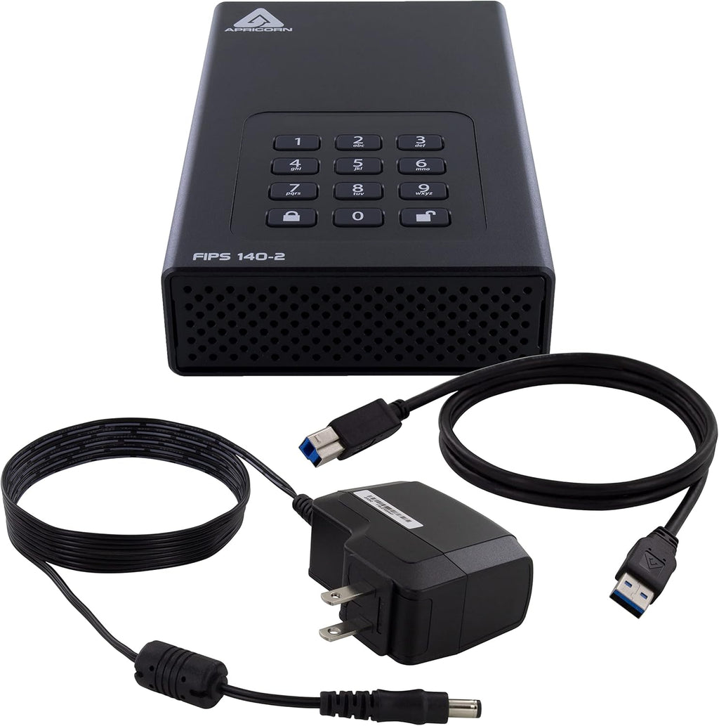 256-Bit Encrypted Hard Drive T71628