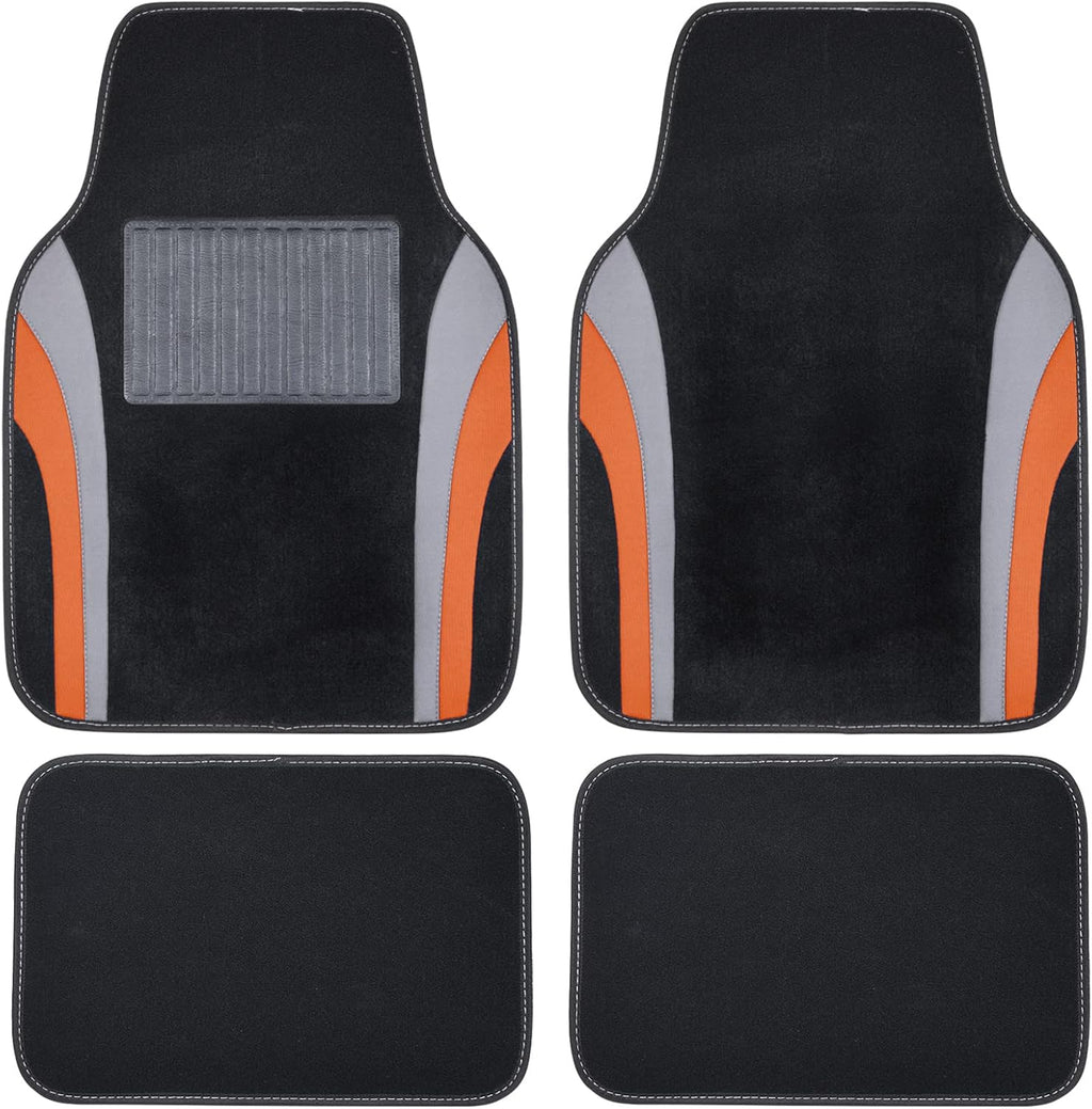 Colorful Universal Fit Car Floor Mats Set of 4 U373655