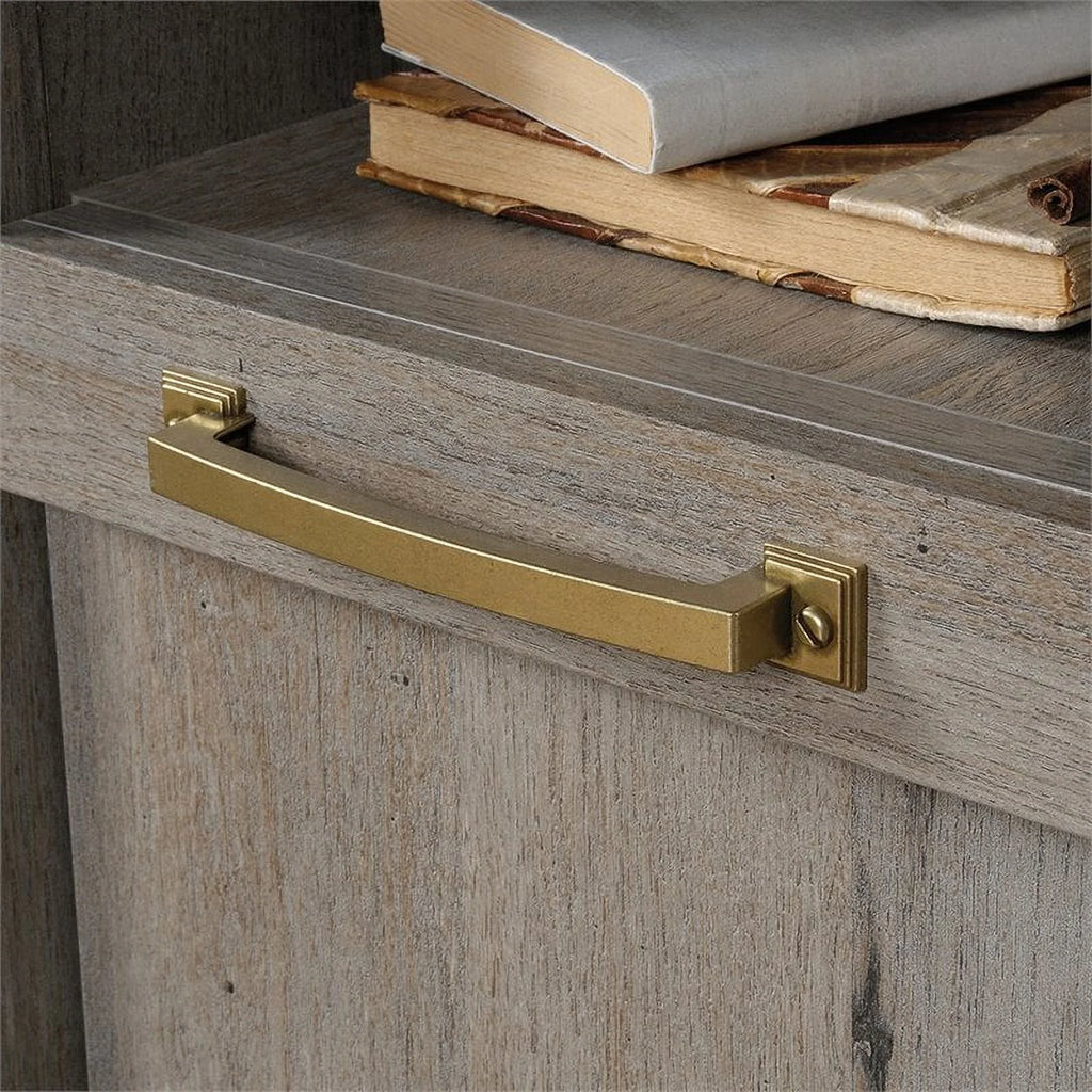 1-Drawer Coastal Engineered Wood End Table in Oak H277