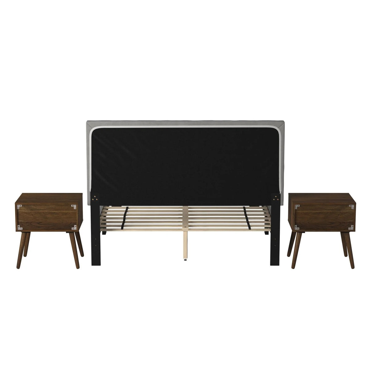 King Bed with Two End Table H673
