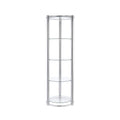 Glass Display Shelf in Chrome X843