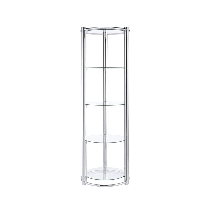 Glass Display Shelf in Chrome X843