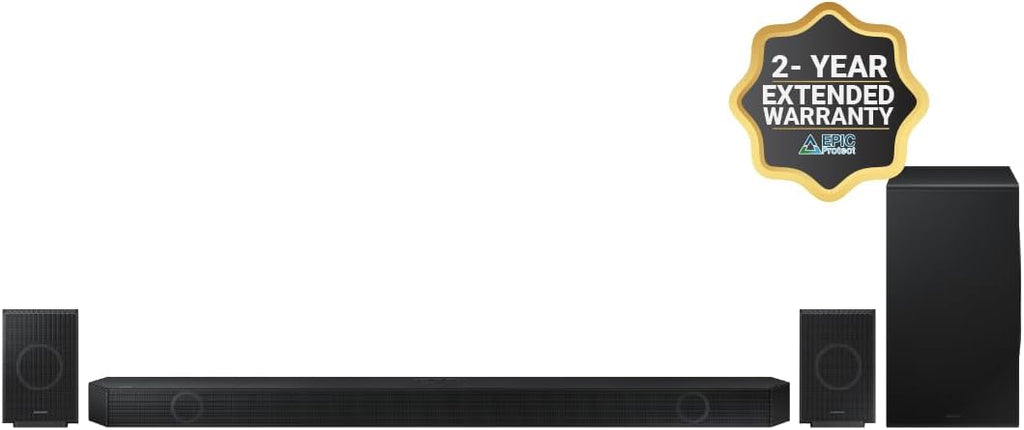 11.1.4ch Soundbar with Wireless Dolby Atmos Audio, Rear Speaker Included Q351