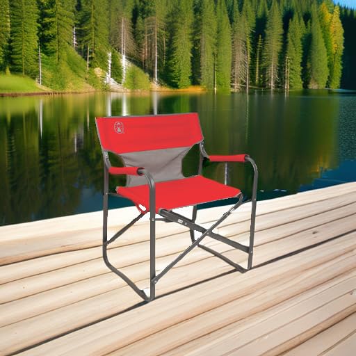 Folding Camp Chair with Cooling Mesh Back U40833