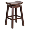 Saddle Seat Bar Stool in Cappuccino Z111324