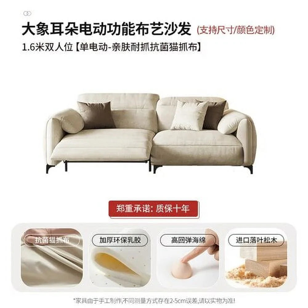 White Accent Sofa Set J844
